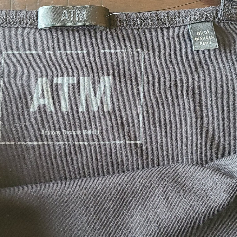 ATM Anthony Thomas Melillo Pima cotton bodysuit - Picture 7 of 13